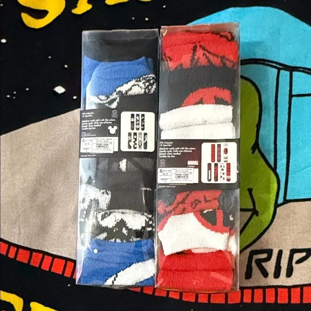 7 Days of Cozy Crew Socks - 6-12  2 Sets of 7 Socks ( Total 14 Socks )